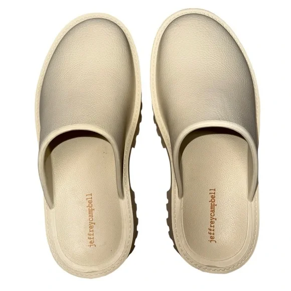 Jeffrey Campbell Clogge Chunky Platform Mule - Sz 9 - Picture 3 of 6